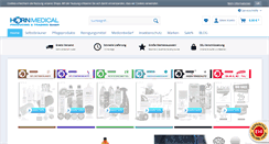 Desktop Screenshot of horn-medical.com